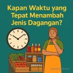 kapan waktu tepat menambah jenis dagangan